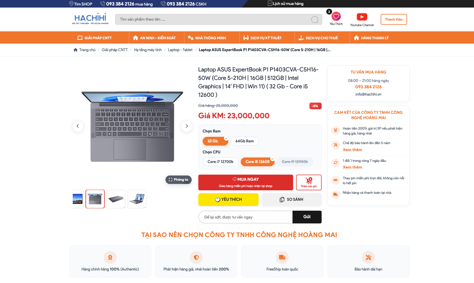 Website bán hàng TMĐT - Đồng Hồ