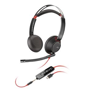 Tai nghe có dây Poly BW 5220 USB-C HS +3.5mmP +USB-C/A 8X231AA