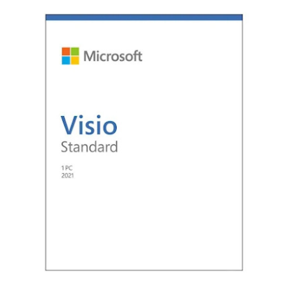 Phần mềm Microsoft Visio Standard 2021 Win All Lng PKL Online DwnLd C2R NR