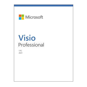Phần mềm điện tử Microsoft Visio Professional 2021 Win All Lng PK Lic Online DwnLd C2R NR D87-07606