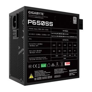 Nguồn máy tính Gigabyte P650SS 650W black (GP-P650SS )