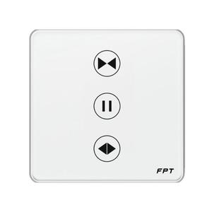 Công tắc cửa cuốn chữ nhật màu trắng Leto WiFi-BLE(SNWR043)