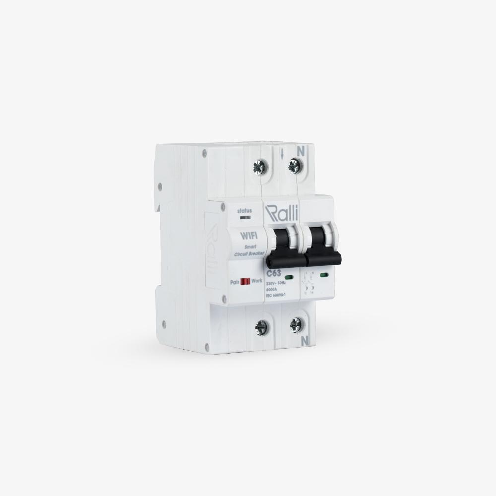Aptomat thông minh Rạng Đông WiFi RD.MCB.WF 2P C63