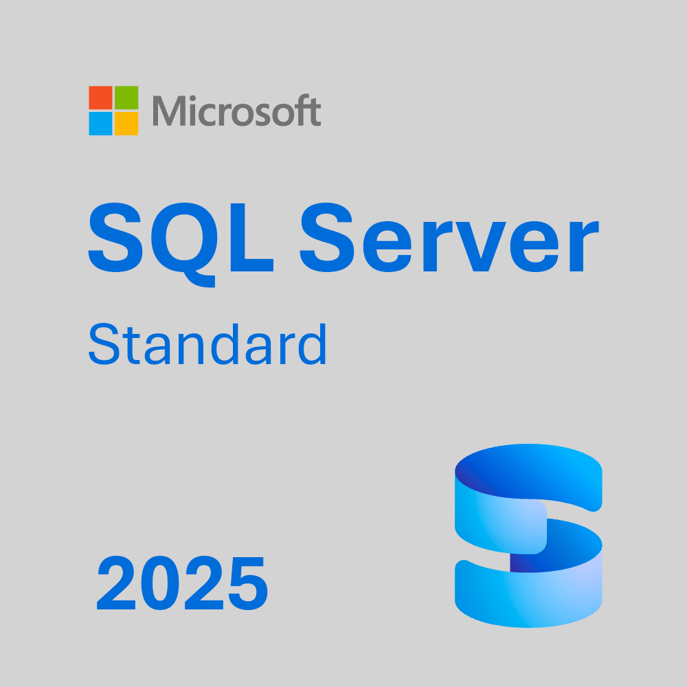  Phần mềm SQL Server 2025 Standard Edition Perpetual 1 Server License