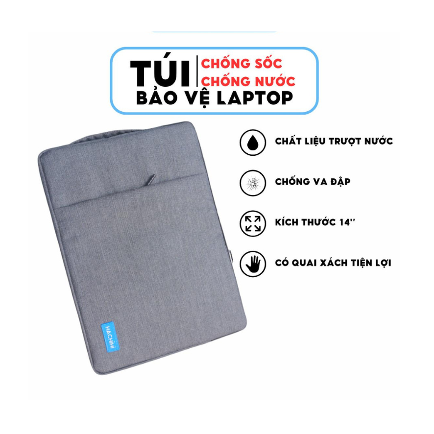 Túi chống sốc cao cấp Hachihi 16 inch 