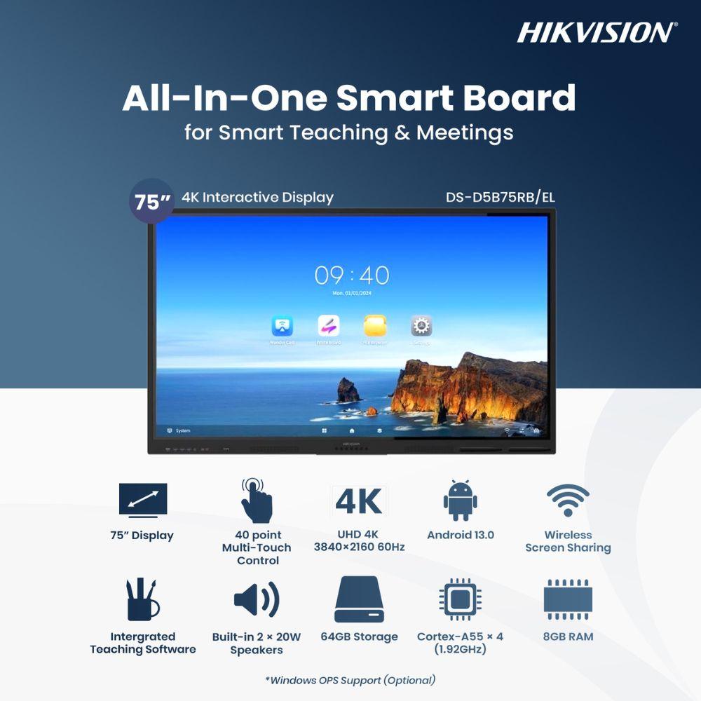 Màn hình cảm ứng chuyên dụng Hikvision DS-D5B65RB/EL