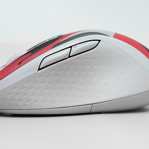 Chuột Bluetooth Rapoo M500 Silent (Xám/ Đỏ)