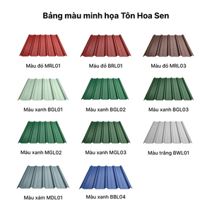 Tôn Hoa Sen 0.40mm