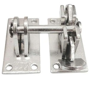 Chốt cửa tự động sắt xi trắng